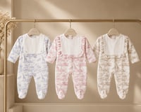 Safari Bib Sleepsuit