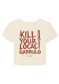 Image 1 of KILL GARRULO -  Crop top - Tinta marroia