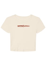 Image 2 of KILL GARRULO -  Crop top - Tinta marroia