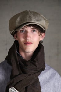 Image 1 of Albert Cap linen - Italian Natural