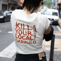 Image 3 of KILL GARRULO -  Crop top - Tinta marroia