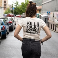 Image 5 of KILL GARRULO - Crop top - Tinta beltza