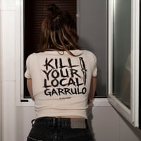 Image 3 of KILL GARRULO - Crop top - Tinta beltza