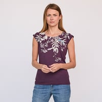 Image 1 of Purple Vines Bamboo