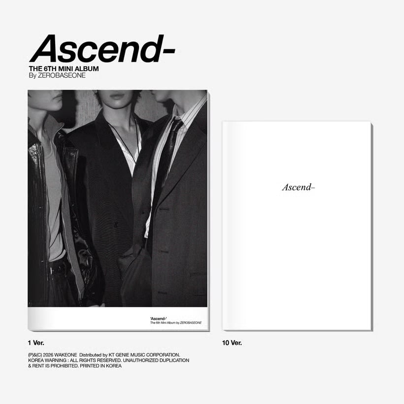 Image of ZEROBASEONE ‘Ascend-’ (Photobook Ver.)