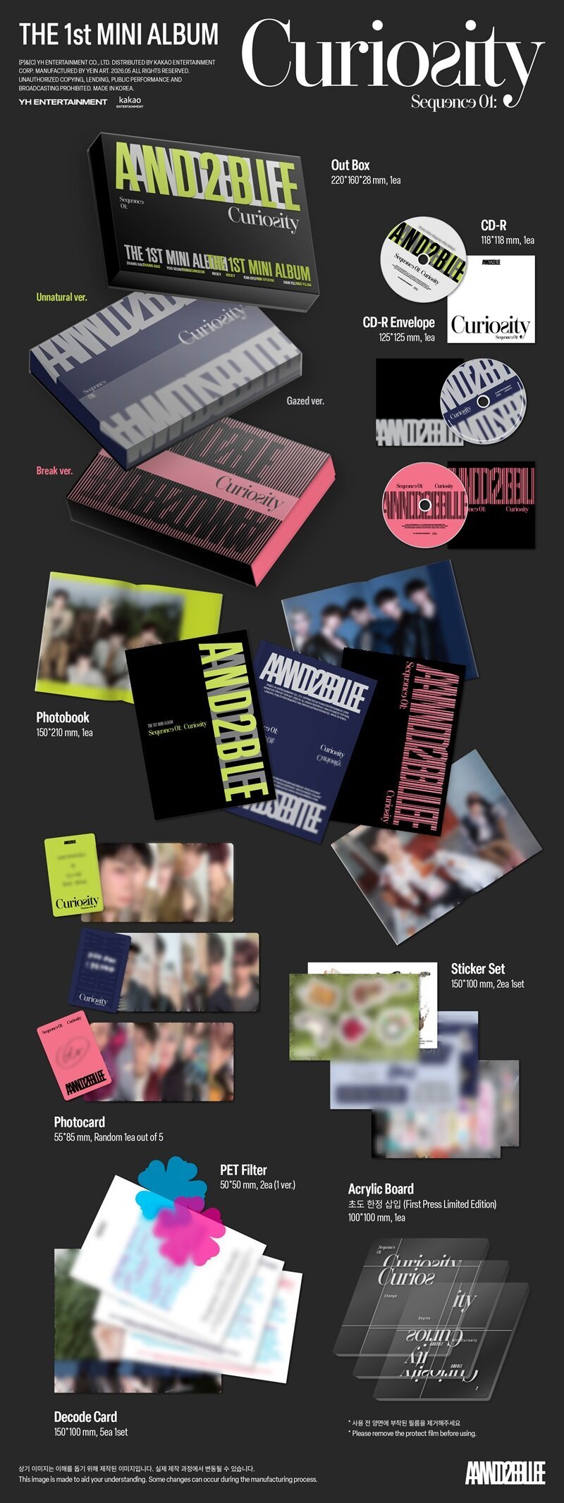 Image of [PRE-ORDER] AND2BLE ‘Sequence 01: Curiosity’