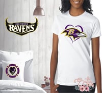 Image 6 of Baltimore Ravens Set Design SVG Files, Cricut, Studio, Digital Cut Files