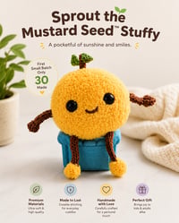 Sprout the Mustard Seed™ Stuffy Pre-Order
