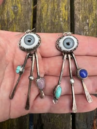 Image 2 of Watchful Eye Earrings