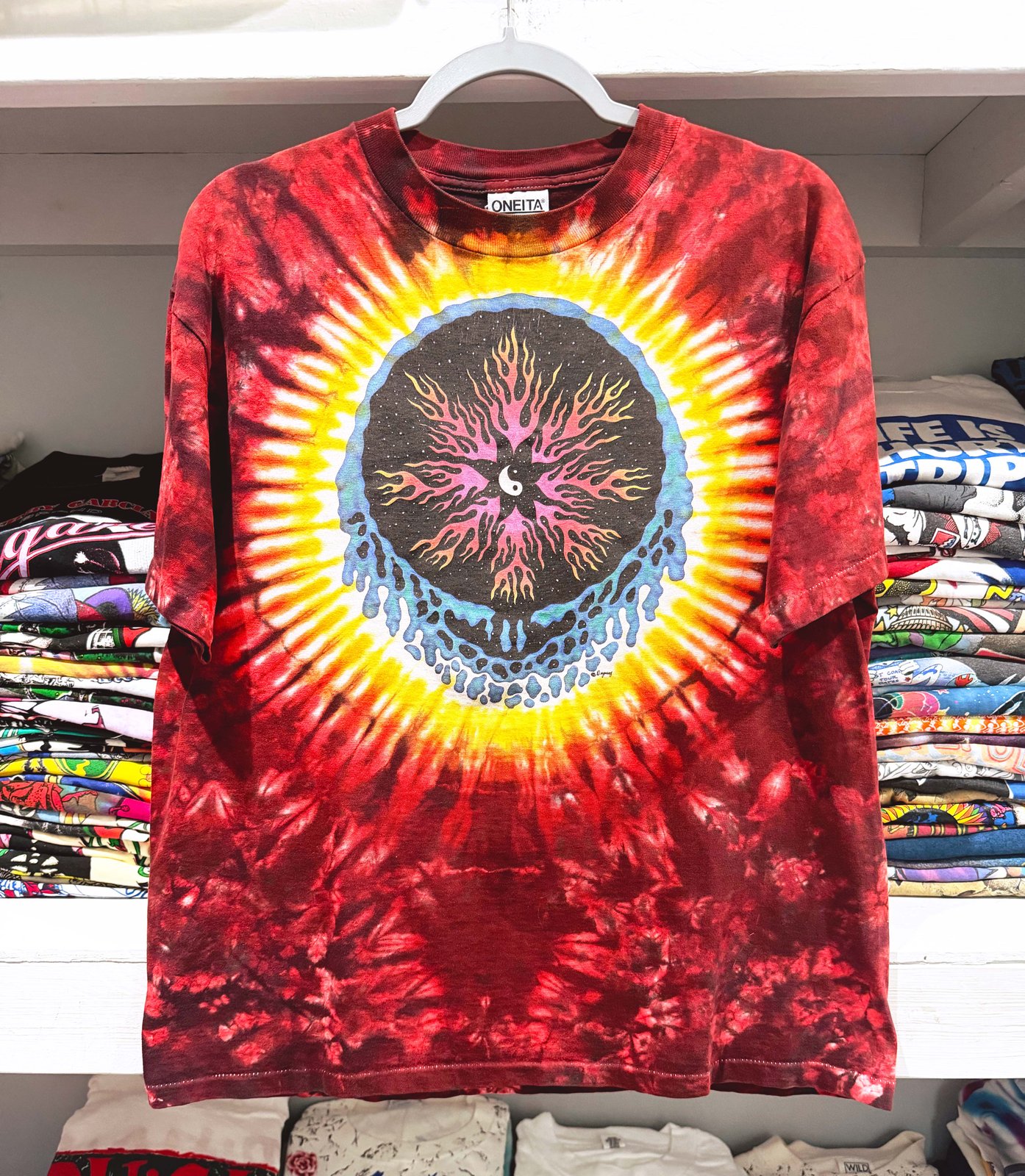 Grateful Dead Early 90s Fire Water SYF T-Shirt - Size L