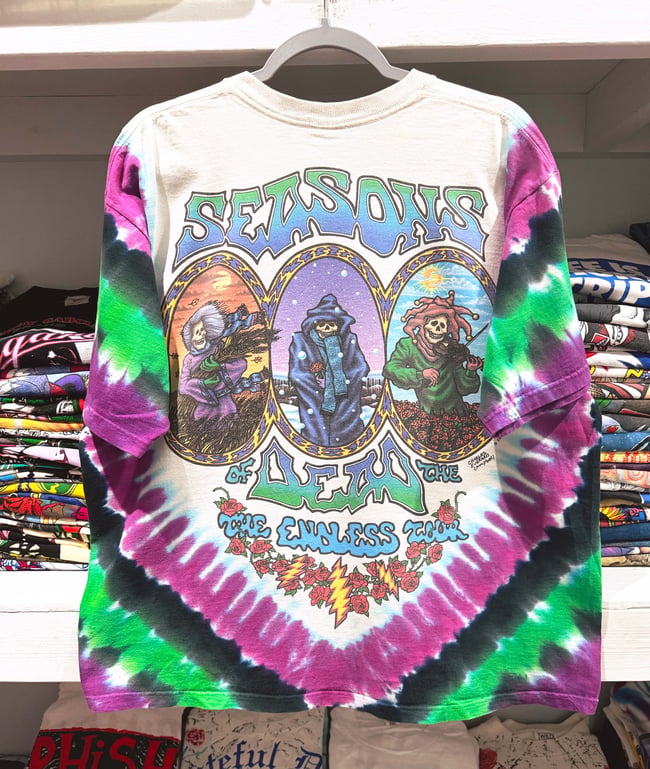 Grateful Dead 90s 'Seasons of the Dead' T-Shirt - Size XL⠀