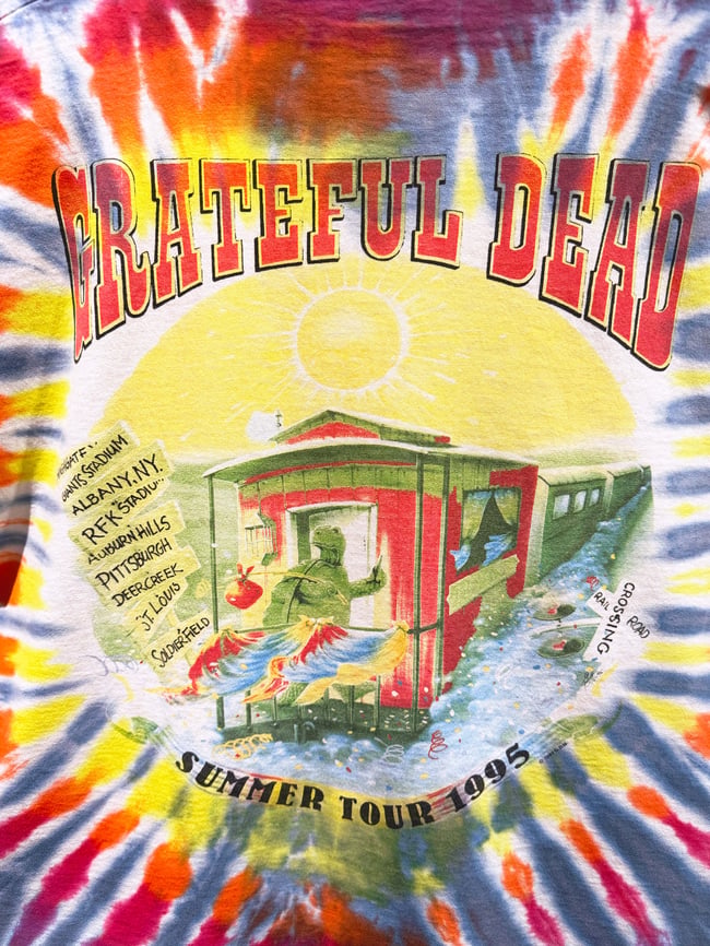 Grateful Dead 1995 Summer Tour T-Shirt - Size XL⠀
