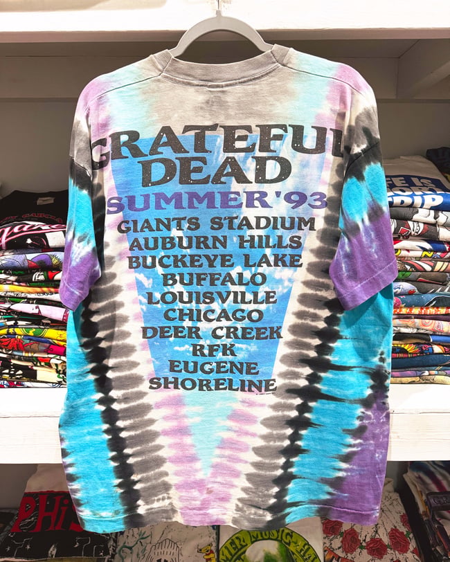 Grateful Dead 1993 Summer Tour T-Shirt - Size XL⠀