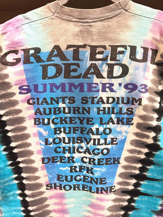Grateful Dead 1993 Summer Tour T-Shirt - Size XL⠀