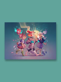 Image 5 of Magical Friends Print Set