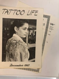 Image 6 of 1987 Tattoo Life magazine December 