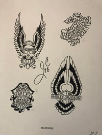 Image 2 of 1978 National production flash JC-7 Harley sheet 