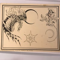 Image 1 of 1982 Spider Webb production flash sheet phoenix and rose 