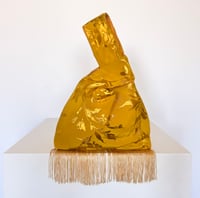 Image 1 of Bolso Sakura flecos - Ocre