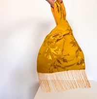 Image 3 of Bolso Sakura flecos - Ocre