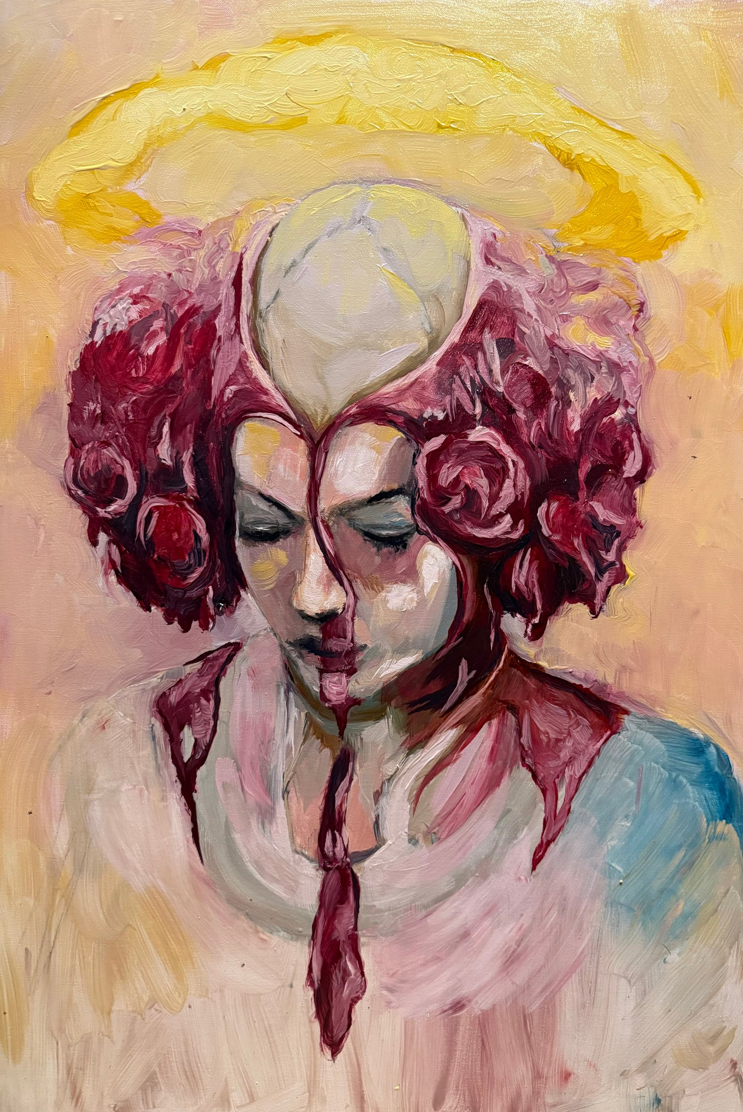 Painting - Let the inside beauty out