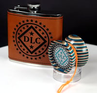 Image 2 of DLC SpectraPly yo-yo with matching Flask, @026-077