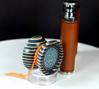 Image 4 of DLC SpectraPly yo-yo with matching Flask, @026-077