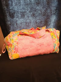 Quilted duffle bag 