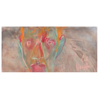 Image 1 of Brace - Sketchbook Drawing - Soft Pastels and Acrylic Paint on Paper