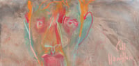 Image 2 of Brace - Sketchbook Drawing - Soft Pastels and Acrylic Paint on Paper