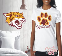 Image 2 of Bethune-Cookman Wildcats Designs SVG Files, Cricut, Studio, Digital Cut Files
