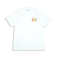 Image 1 of CREST GRADIENT HEAVY WEIGHT TEE - WHT