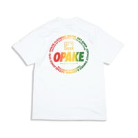 Image 2 of CREST GRADIENT HEAVY WEIGHT TEE - WHT