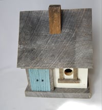 Image 5 of Handmade Birdhouse-Cape Cod Mini (Blue)
