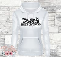 Image 4 of Biker On Board Design SVG Files, Cricut, Studio, Digital Cut Files 