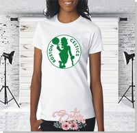 Image 14 of Boston Celtics Basketball Designs. SVG Files, Cricut, Studio, Digital Cut Files