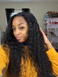 Image 1 of Deep Wave frontal Wig