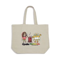 OP X JAMAICAN GRILL TOTE - NATURAL