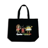 OP X JAMAICAN GRILL TOTE - BLK