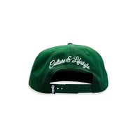 Image 2 of OTB SNAPBACK - FOREST GREEN