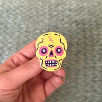 Image 3 of skull mask pins  