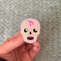 Image 4 of skull mask pins  