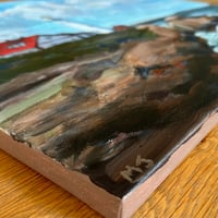 Image 3 of Lighthouse Painting w/Sorry Signs On Cash Machines Lyrics