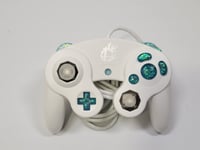 Modded Smash 4 White w/ Ice Blue Flake Resin