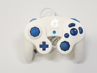 Modded Smash 4 White w/ Blue Resin
