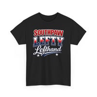 Image 2 of Southpaw Lefty Lefthand T‑Shirt –  Left‑Handed Pride Graphic Tee 