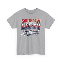 Image 3 of Southpaw Lefty Lefthand T‑Shirt –  Left‑Handed Pride Graphic Tee 