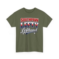 Image 4 of Southpaw Lefty Lefthand T‑Shirt –  Left‑Handed Pride Graphic Tee 
