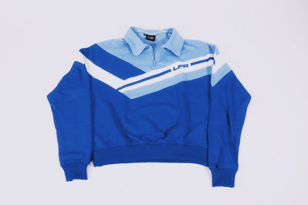 Image of LFR LEGACY QUARTER ZIP SET (BLUE/SKY BLUE/WHITE)