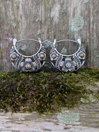 Sterling Silver Boho Earrings